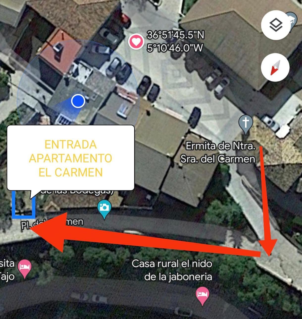 Apartamento El Carmen Setenil De Las Bodegas 外观 照片